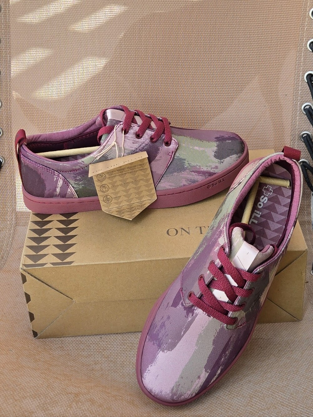 So iLL x Jason Momoa On The Roam Eco Camo Wino Canvas Shoes Brand New with Box